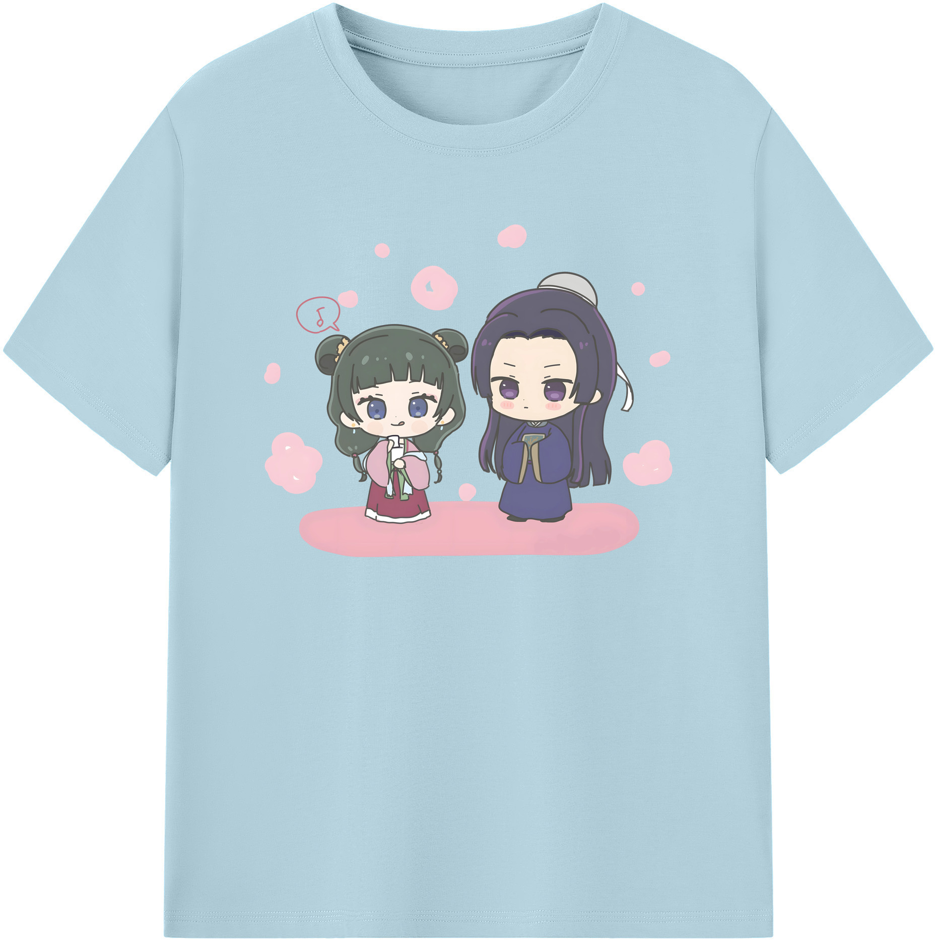（画像用） 薬屋のひとりごと The Apothecary Diaries 綿100％半袖Tシャツ（フロントプリント）